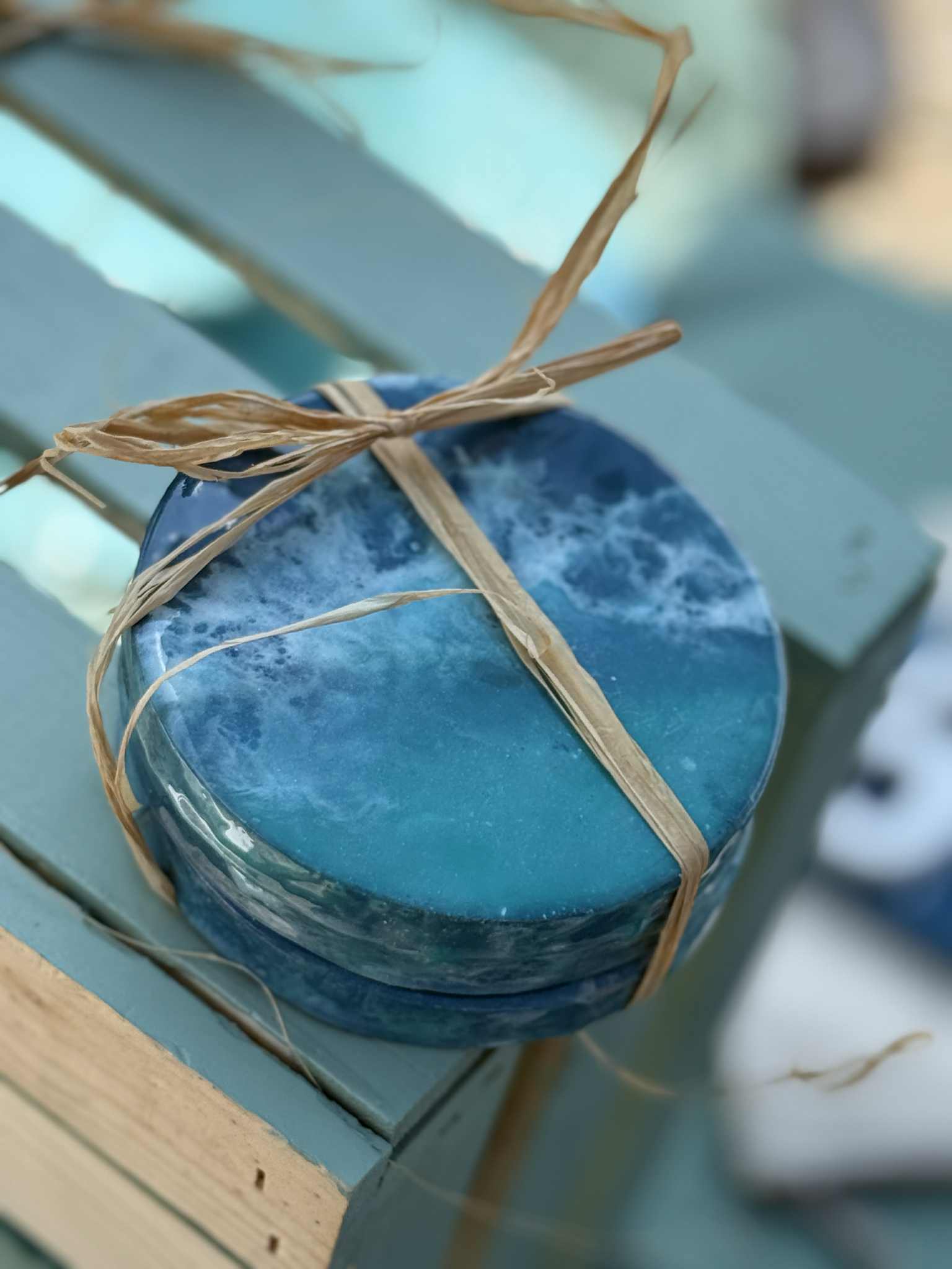 Sea Glass Coasters